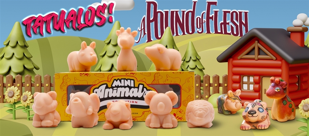 Nuevos MINI ANIMALS - A Pound of Flesh Mini Animals